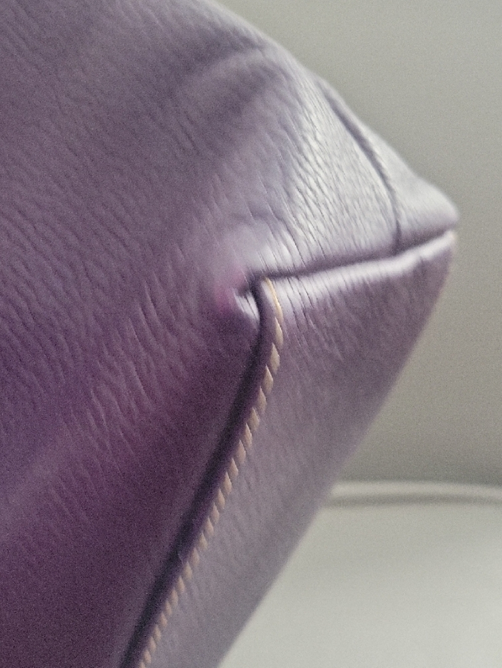 Dooney & Bourke Plum Pebbled Leather Shoulder Bag - Picture 5 of 10